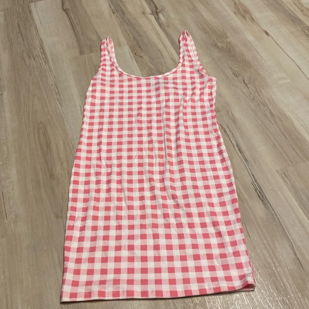 NWT FOREVER 21 | Pink Checkered Pink Sundress